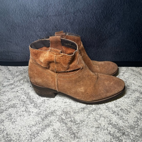 Diba True Women’s Brown Suede Ankle Booties  Moon River 8.5 - Picture 5 of 7
